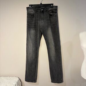 Urban Heritage Charcoal Straight Jeans